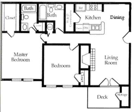 2BR/2BA - 2BR/2BA