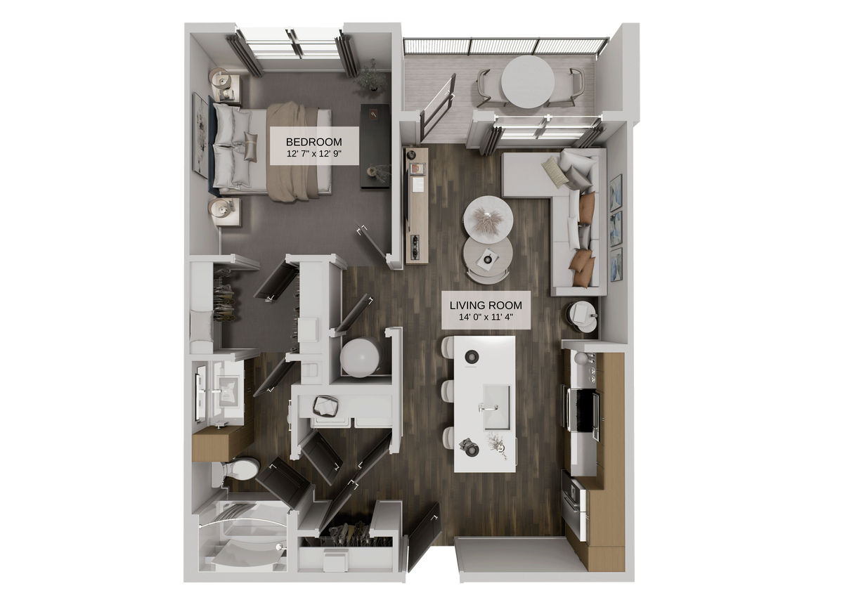 Floor Plan - The Synergy Plus (A1B)