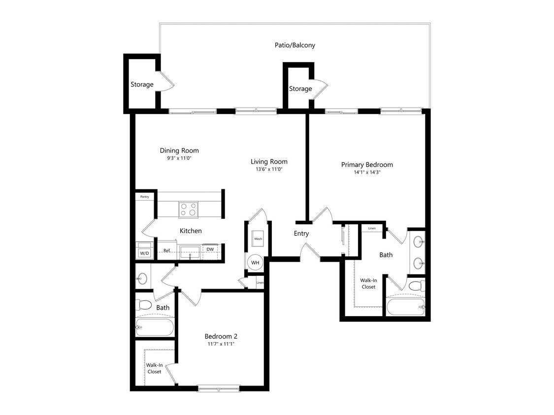 Floor Plan - Hollyhock