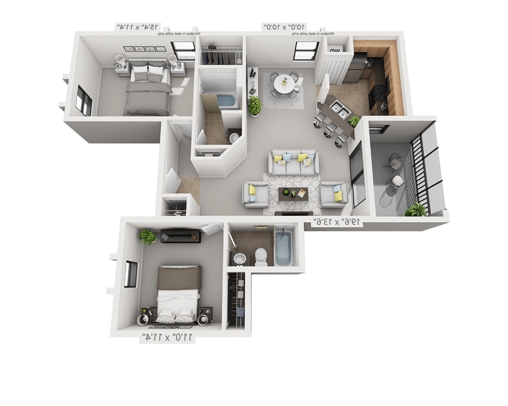 Floor Plan - Plan B2A