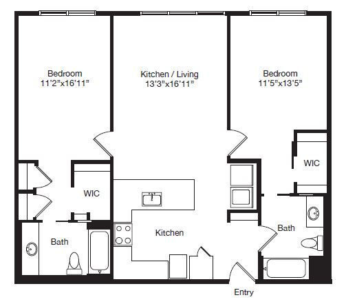 Floor Plan - B04 | 2X2