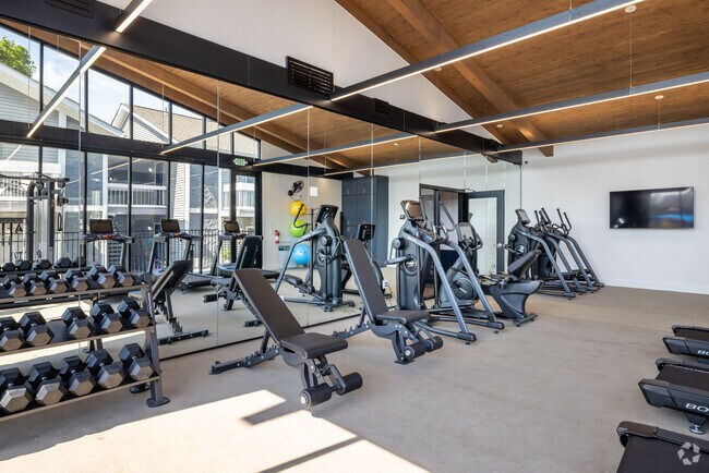 Fitness Center - Addison at Princeton Meadows