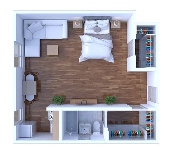 Floor Plan - Studio Floor Plan S11