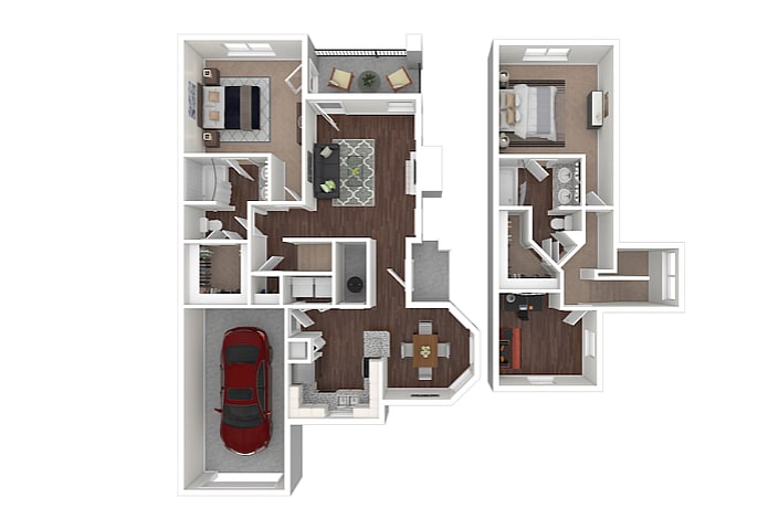 C1 | 3x2 | 1365 sf - C1