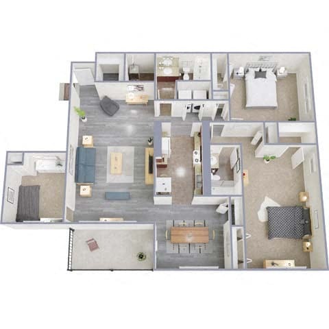 Floor Plan - The Bradford