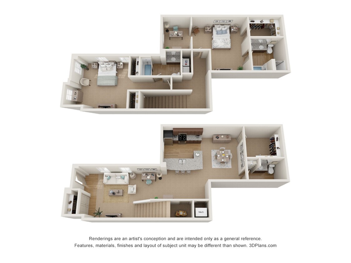 Floor Plan - Williams Townhome