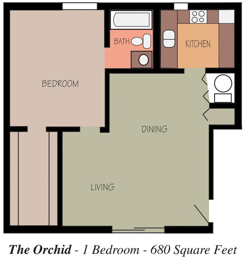 Floor Plan - The Gardenia