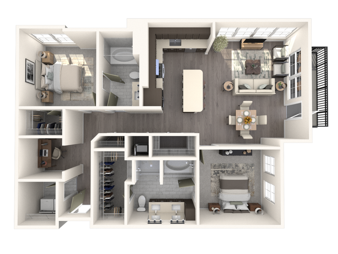 Canal 1535 Floor Plan B5.1 - B5.1