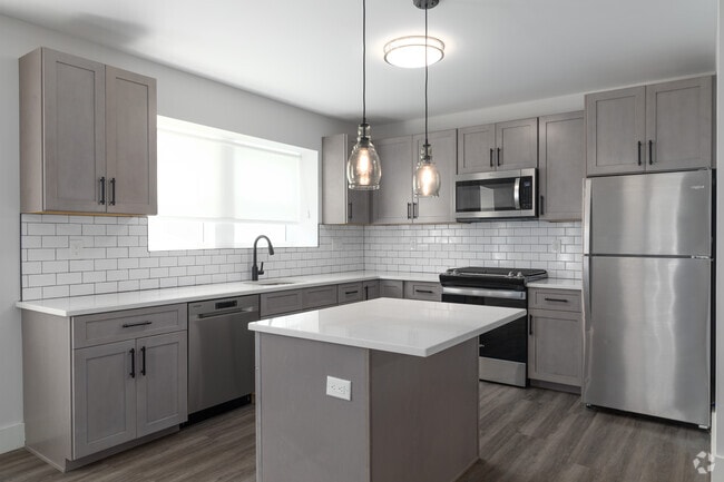 2BR Unit #A4 Kitchen - 407 Sewall Ave