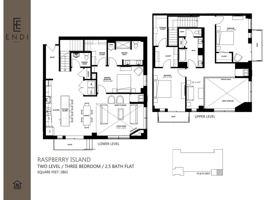 Floor Plan - Rasberry Island