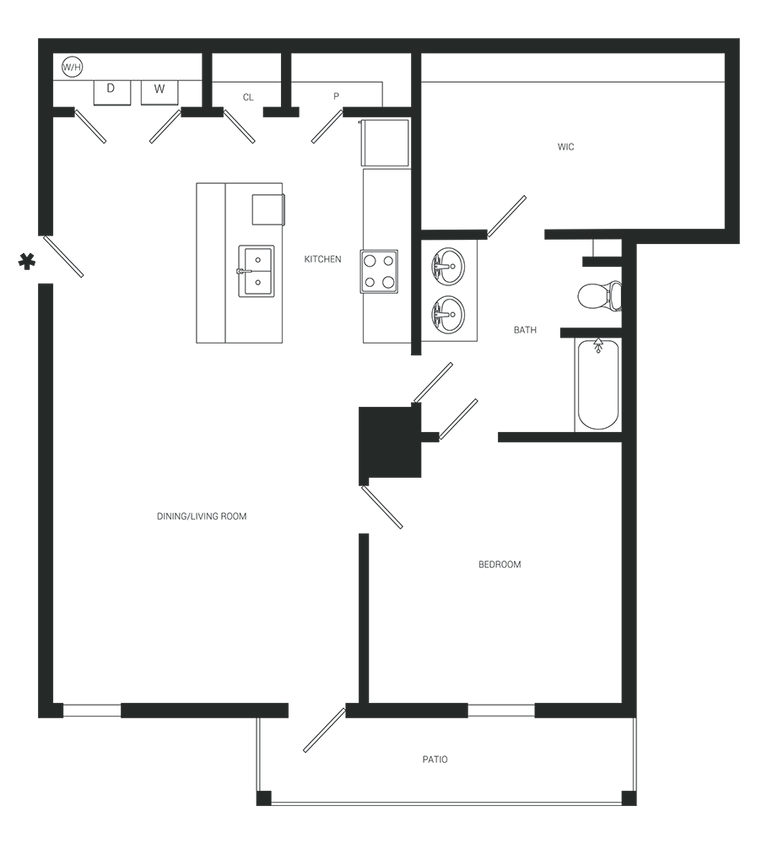 Floor Plan - Caroline