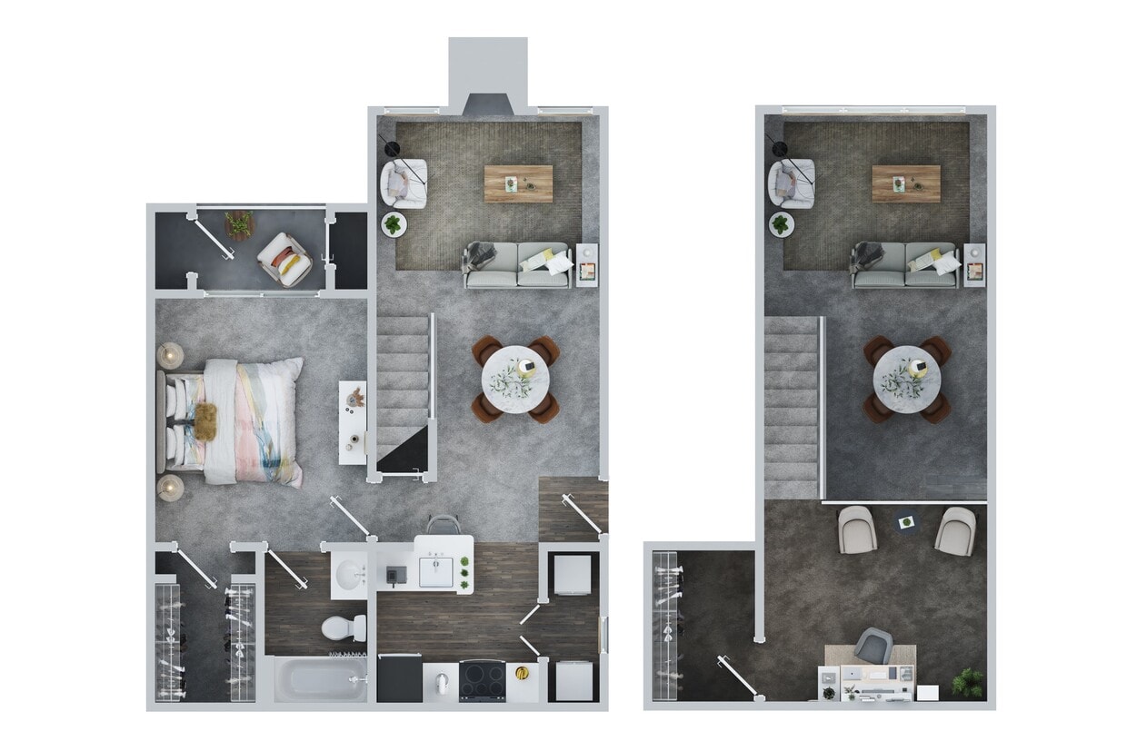 Floor Plan - Warner East W/ Loft