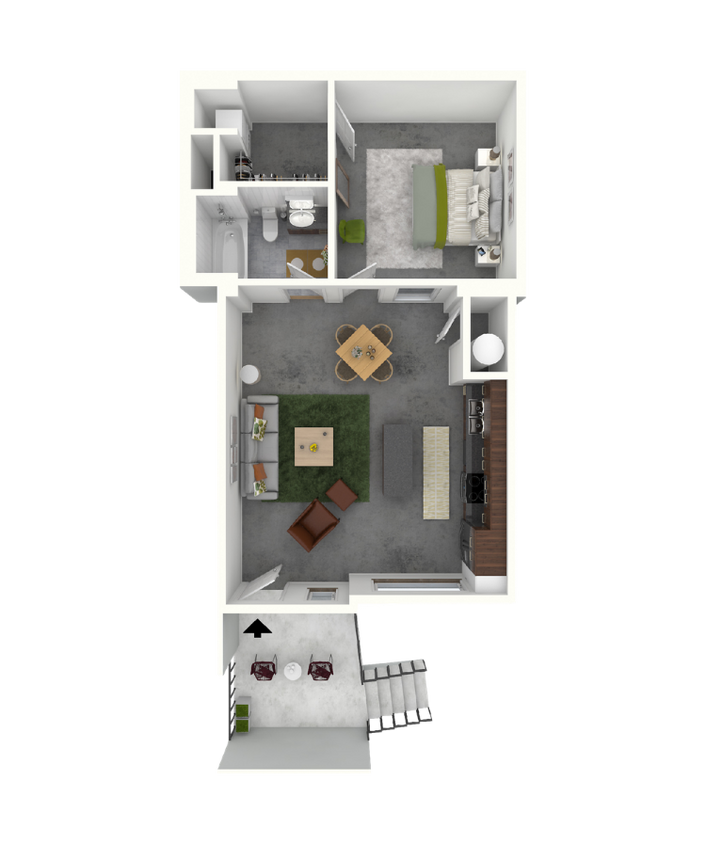 Floor Plan - Boulevard