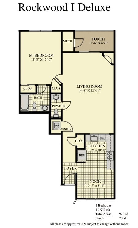 Rockwood I Deluxe - Two Bedroom Rockwood