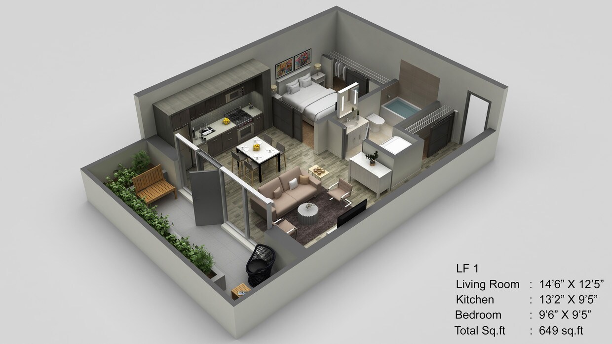 Floor Plan - LF 1