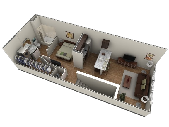 Floor Plan - Studio Grand Overlook