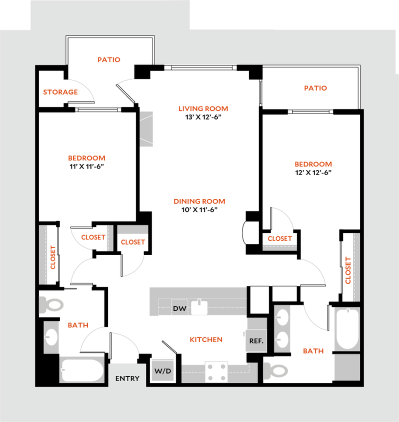 Floor Plan - Plan 2H