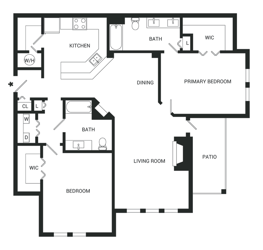 Floor Plan - The Belmont
