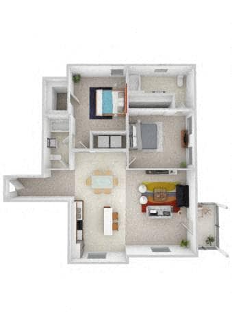 Floor Plan - B3 - Skyloft