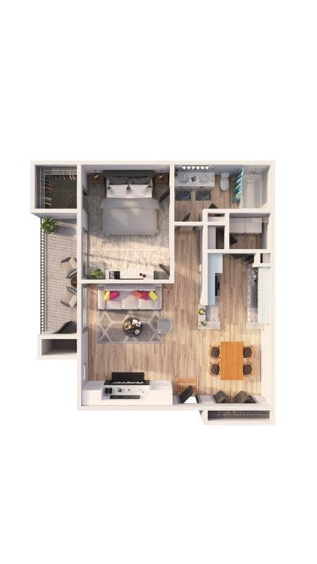 Floor Plan - The Oak