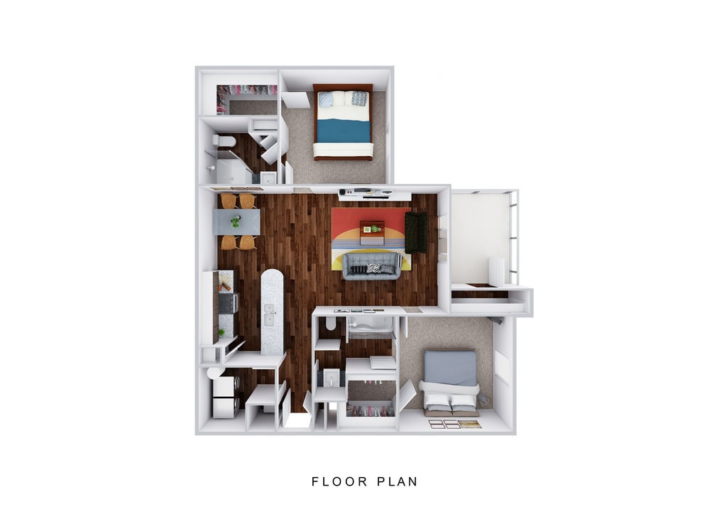 Floor Plan - B1 - The Vineyard 