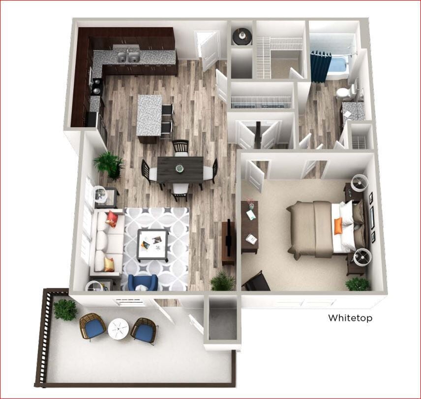 Floor Plan - A3B