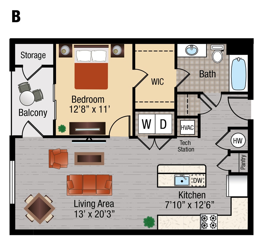 Floor Plan - B