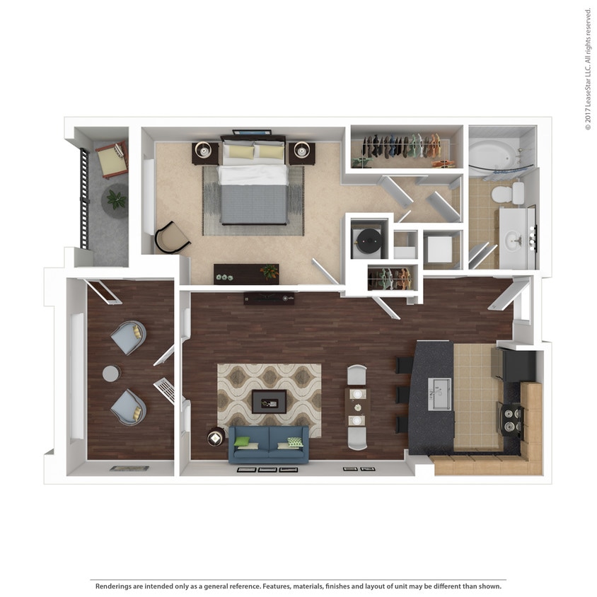 Floor Plan - Unit C3D
