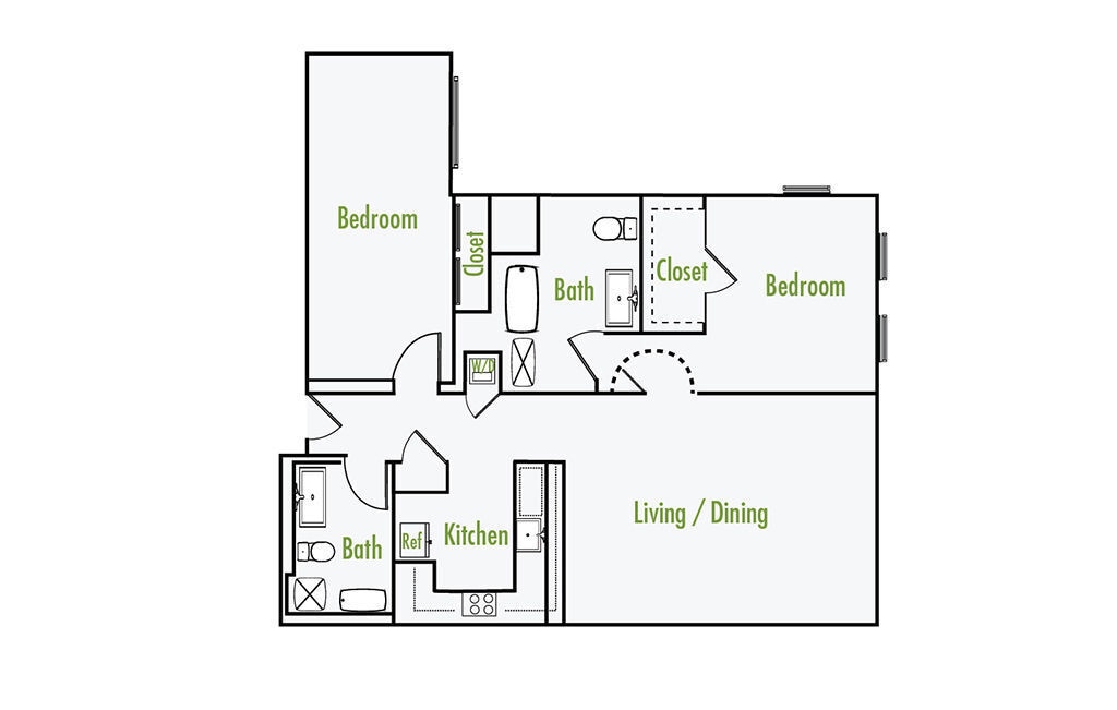 Floor Plan - Unit A1
