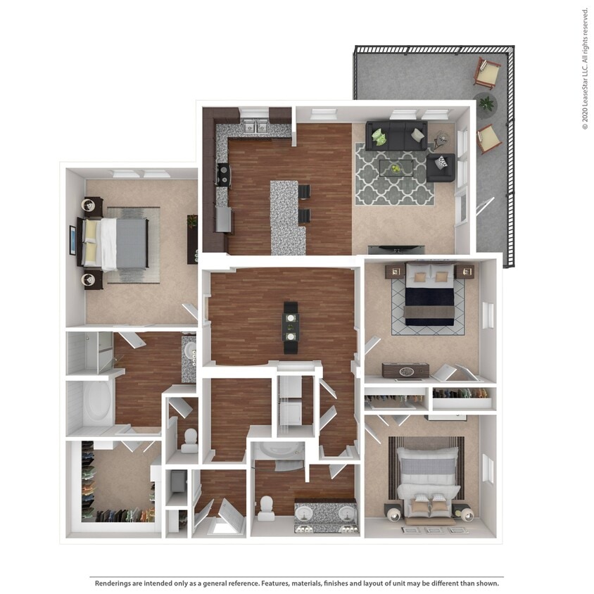 Floor Plan - 3A