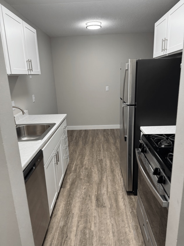 Floor Plan - One Bed One Bath - Upgraded