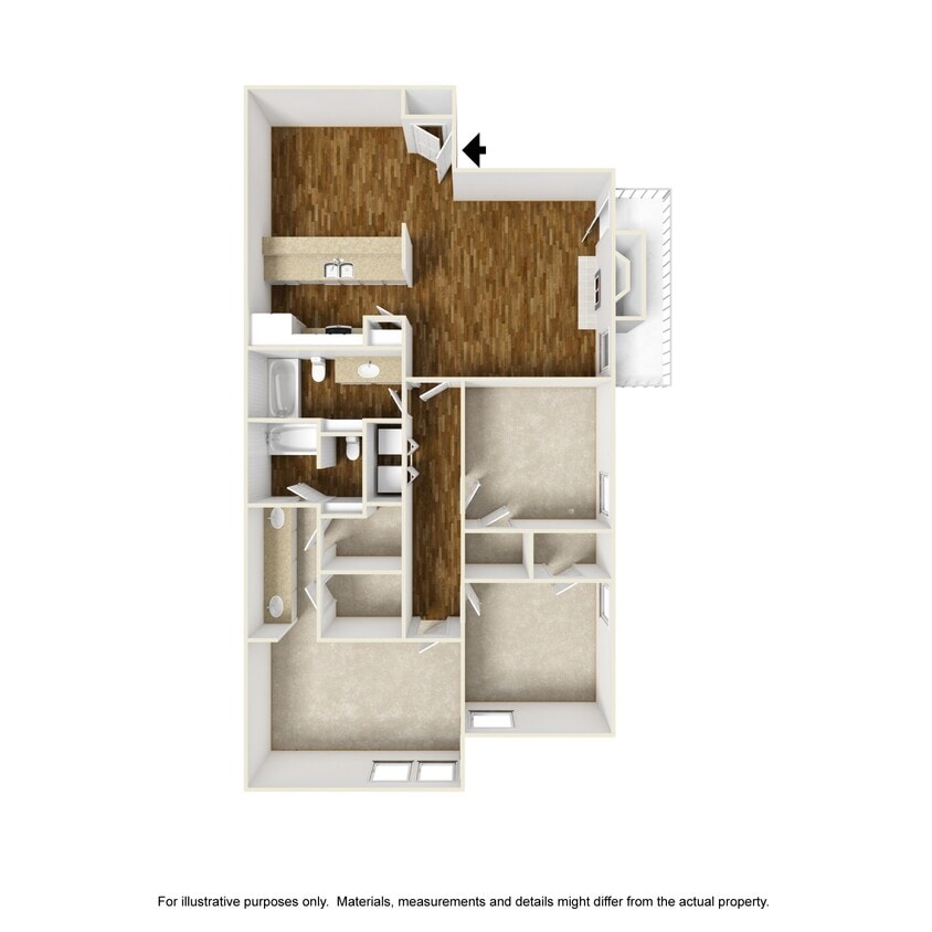 Floor Plan - Sawgrass-C1