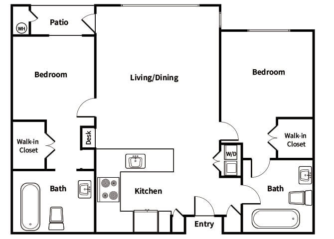 Floor Plan - B1 Floorplan