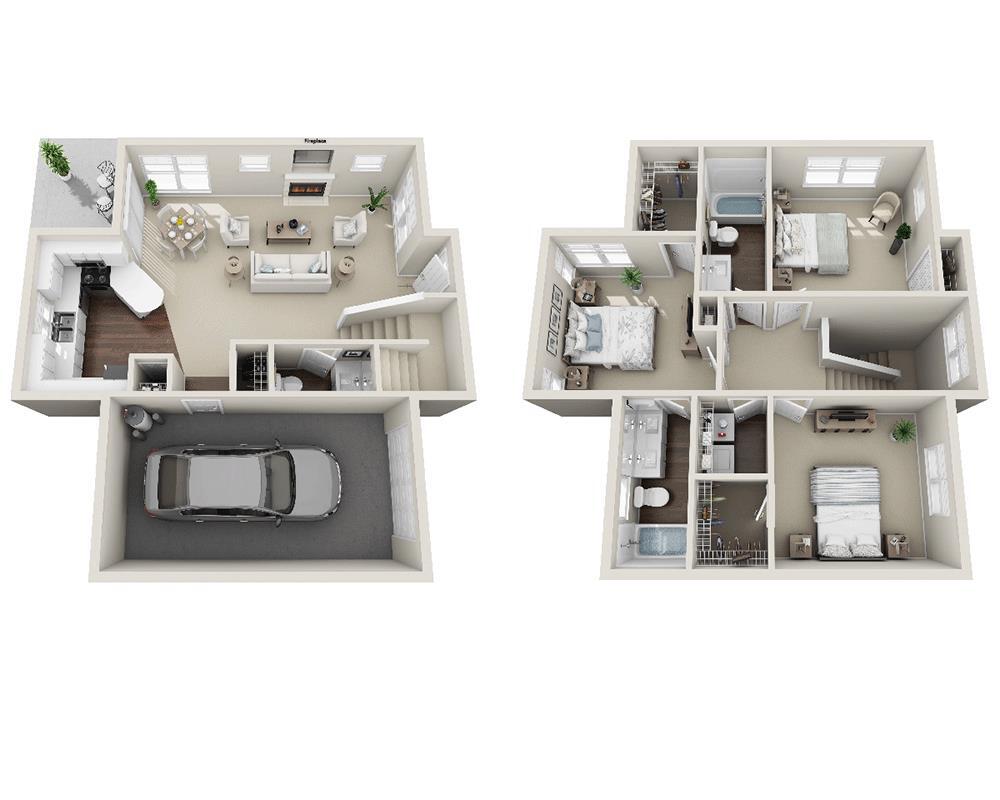 Floor Plan - Townhouse