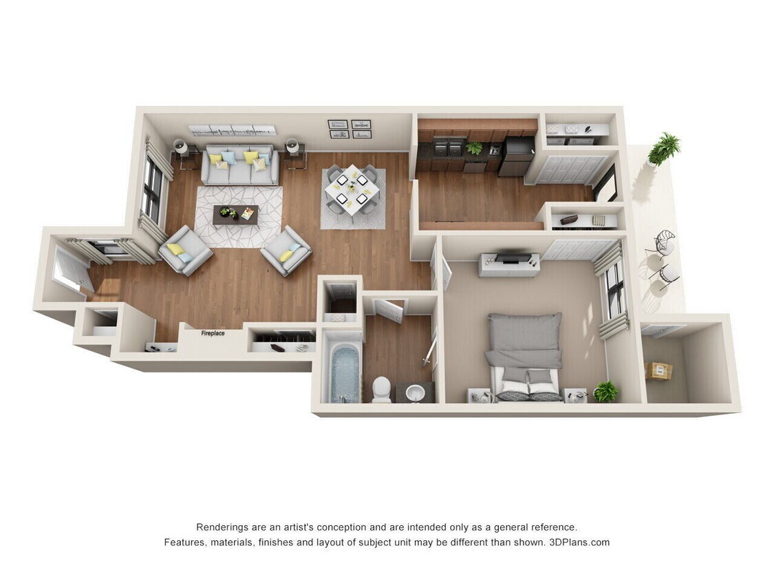 Floor Plan - A1R - Sloan Francis