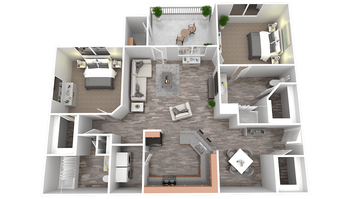 Floor Plan - QUARTER HORSE
