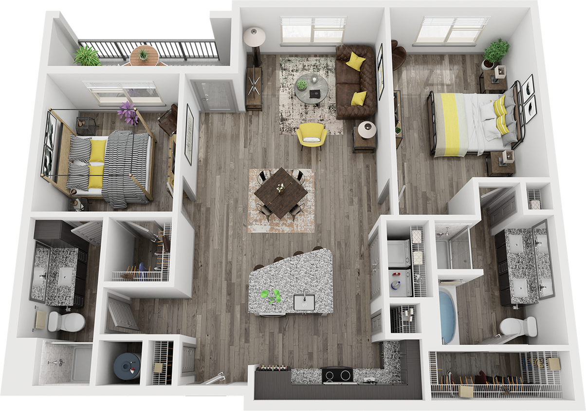 Cue Galatyn Station - B2C Floor Plan - B2C