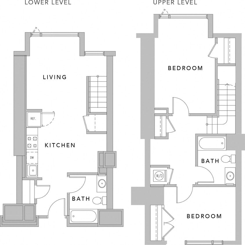 Floor Plan - 2N Balcony Townhouse