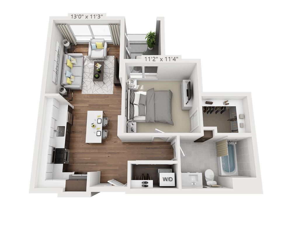 Floor Plan - A1B