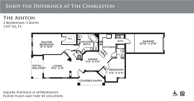 Floor Plan - The Ashton
