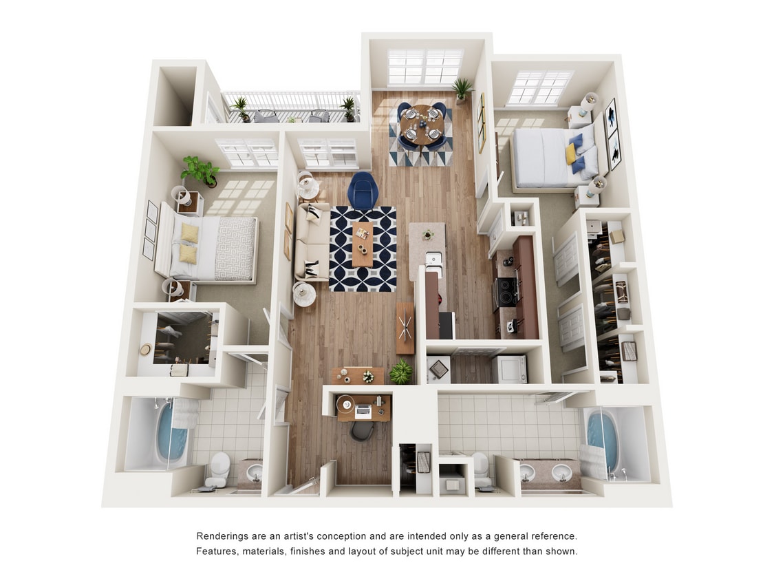 Residences at Gramercy_C1_2x2_1192 SQ FT.jpg - 2x2