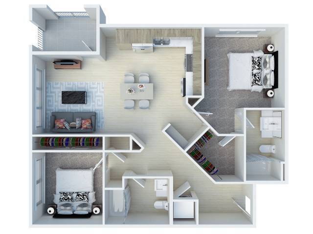 Floor Plan - The Marbella