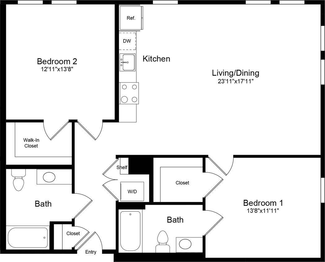 Floor Plan - 2C