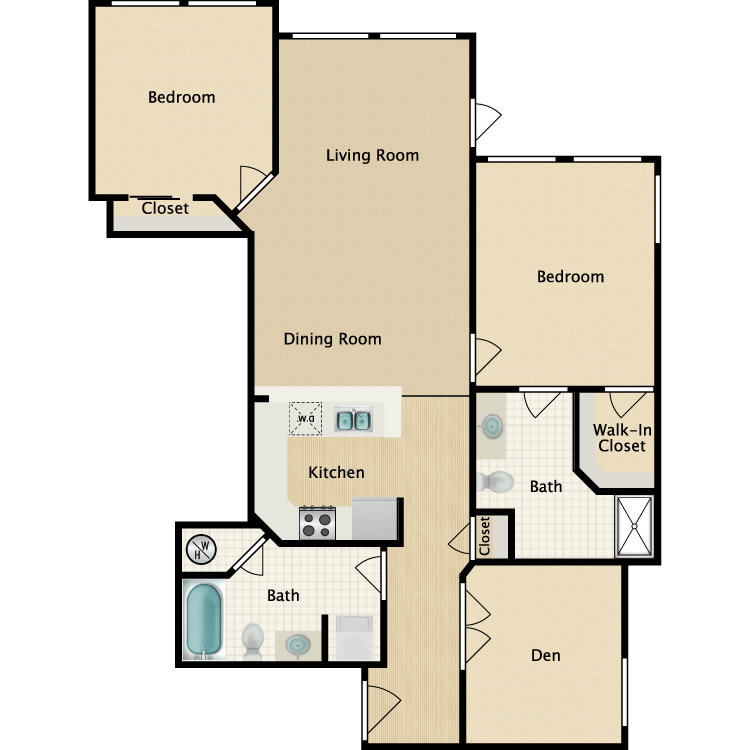 Floor Plan - Plan E
