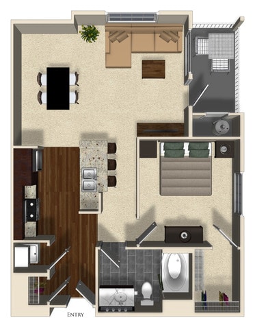 Floor Plan - Rosemary A