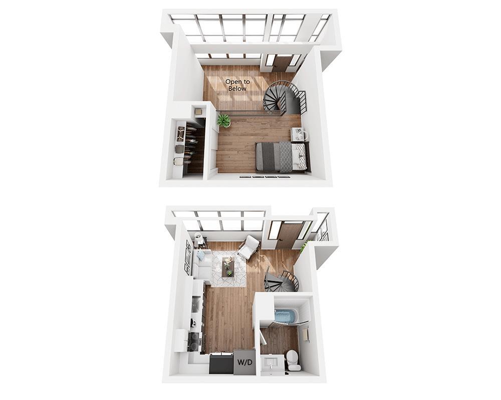 Floor Plan - Plan E1BL25