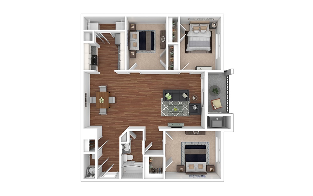 Floor Plan - Yellowstone-Renovated