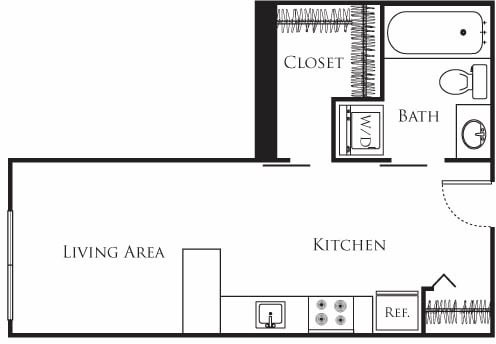 Floor Plan - Micro Studio - A5.2