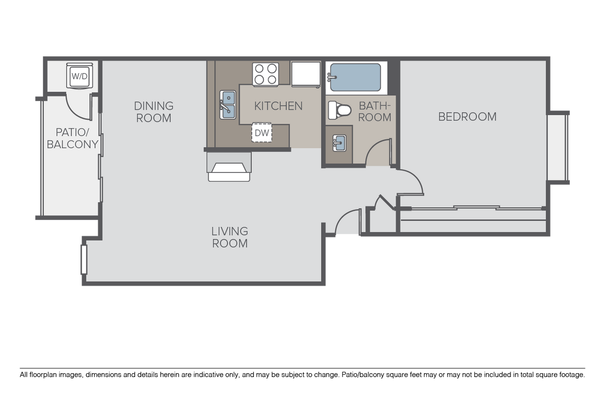 1 Bed 1 Bath (AL) - 1 Bed 1 Bath (AL)