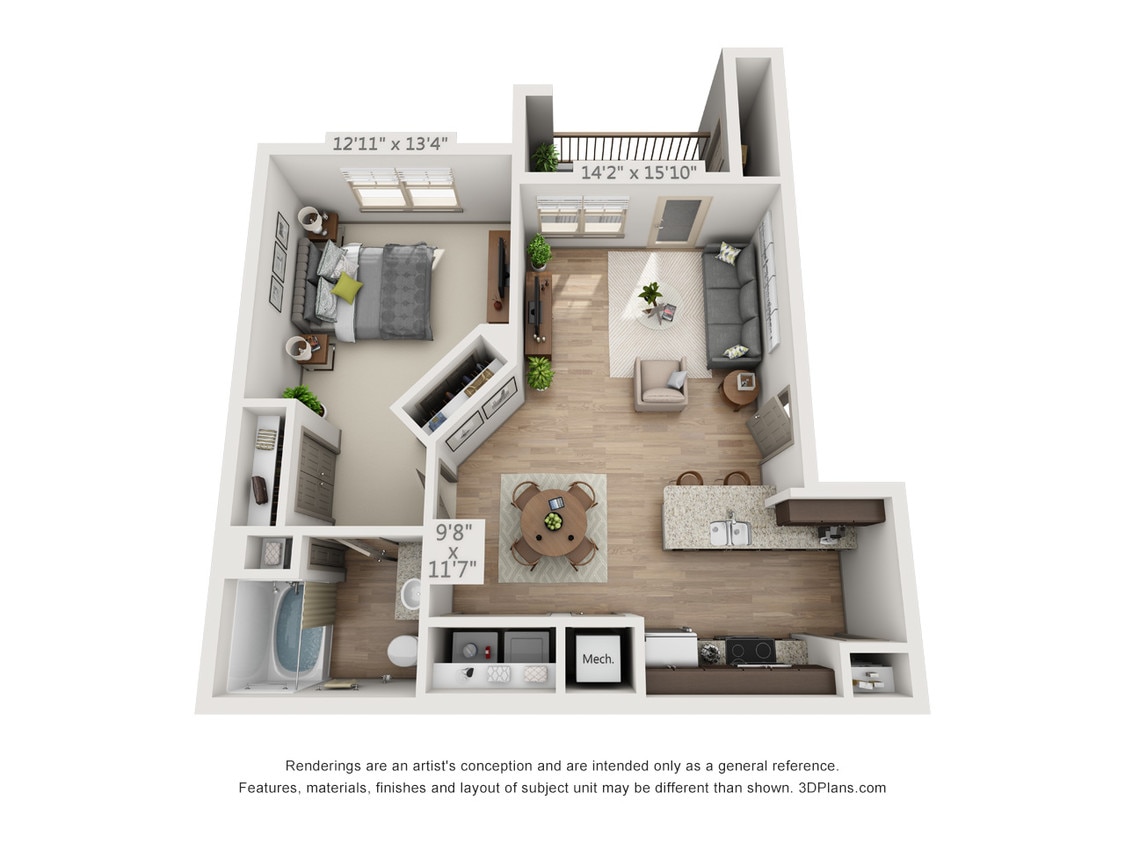 Floor Plan - Acadiana